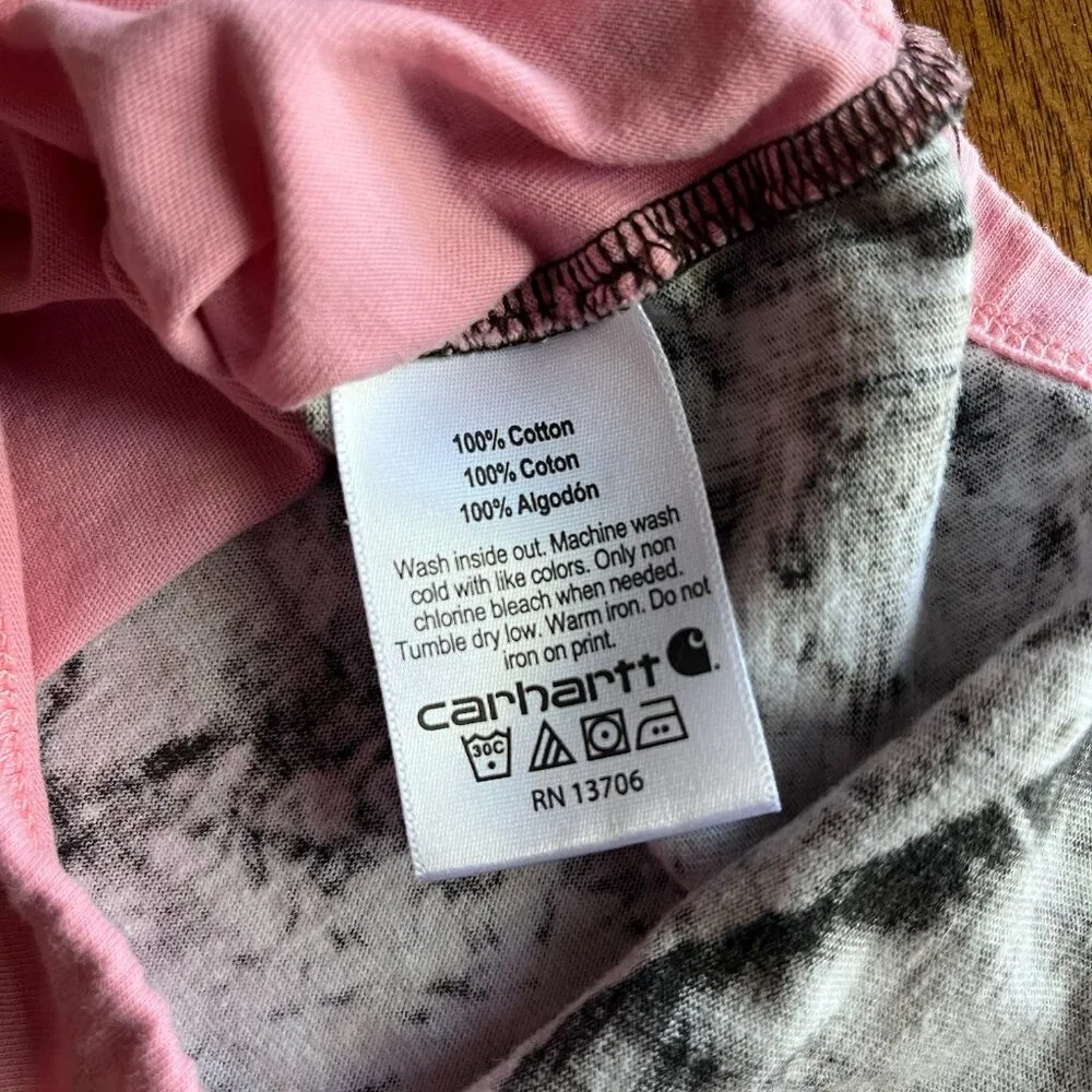Carhartt fawn and doe camo onesie 12m